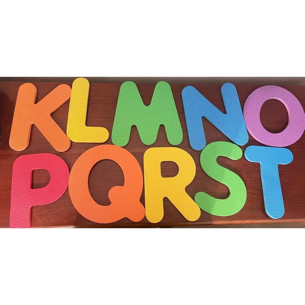 Verdes Alphabet Foam Playmat A to Z Pop out 26 Letters 3+